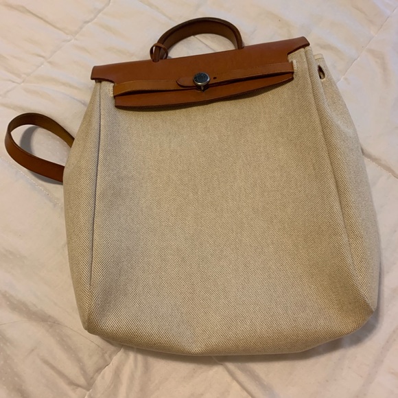 Hermes Handbags - Authentic Hermes Backpack
